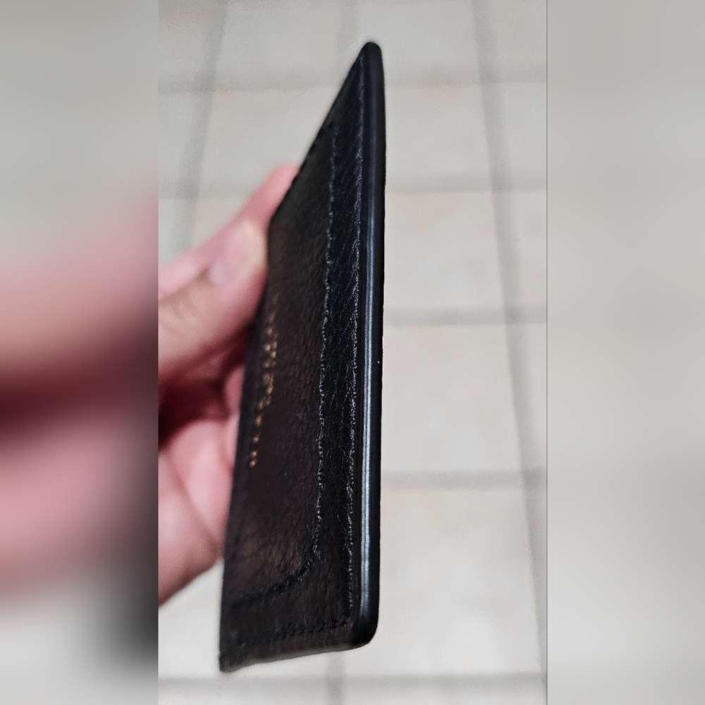 Marc Jacobs Empire City Pebbled Black Card Holder EUC - Picture 7 of 12